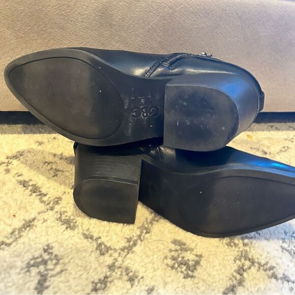 G by Guess Black DUSTYN Ankle Boots with Buckles Size 6 - Picture 8 of 10